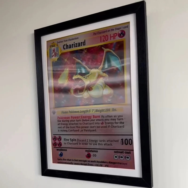 Poster 3D pokemon lenticular Blastoise/Charizard/Venusaur