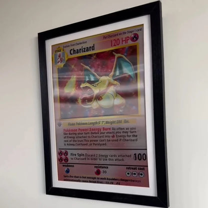 Poster 3D pokemon lenticular Blastoise/Charizard/Venusaur