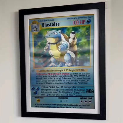 Poster 3D pokemon lenticular Blastoise/Charizard/Venusaur